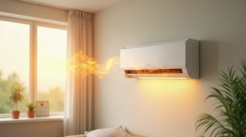 علت باد گرم کولرگازی