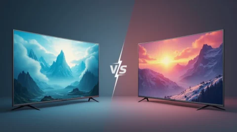 تفاوت تلویزیون LED و LCD