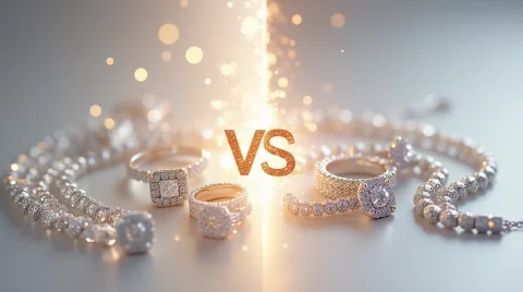 تفاوت پلاتین و طلای سفید