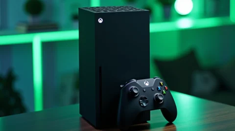 تصویری از کنسول Xbox Series X