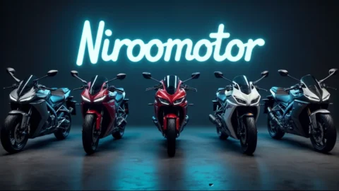 تصویری از موتور سیکلتهای نیروموتور