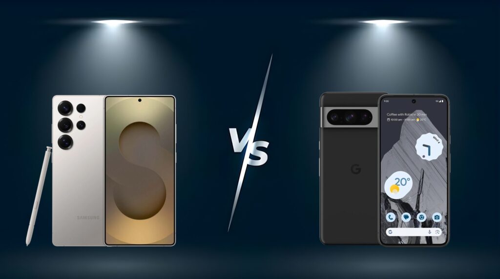 مقایسه گلکسی S25 Ultra با هواوی P60 پرو