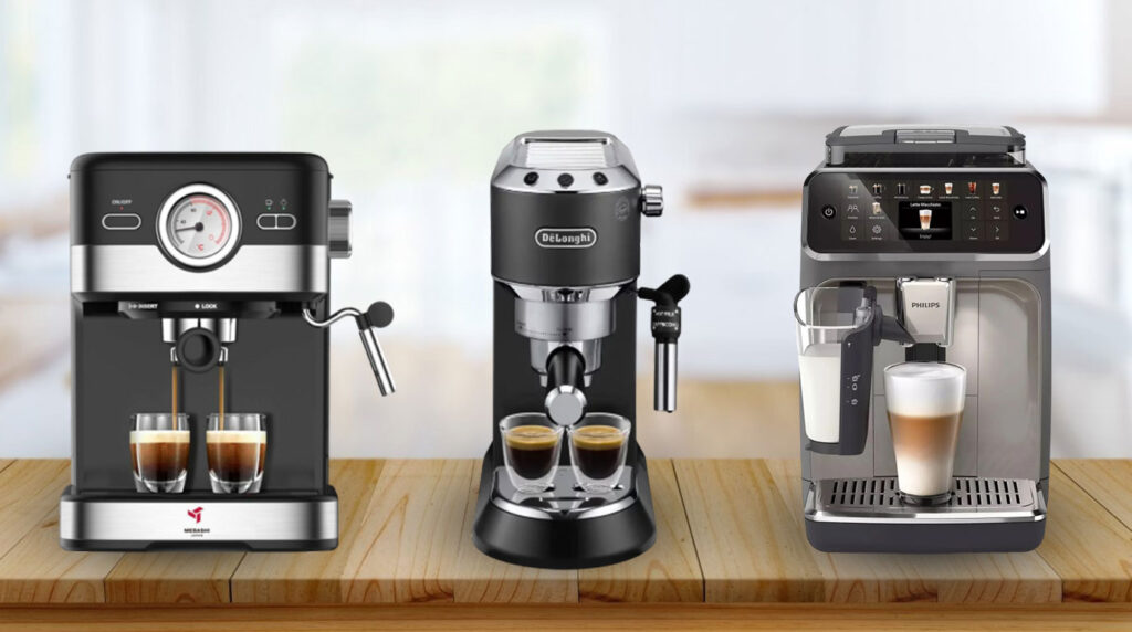 تصویری از بهترین برندهای اسپرسو ساز خانگی