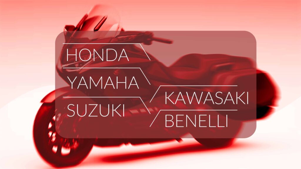 تصویری از برندهای معتبر موتور سیکلت