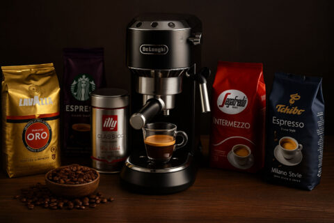 تصویری از بهترین برندهای قهوه برای اسپرسو ساز