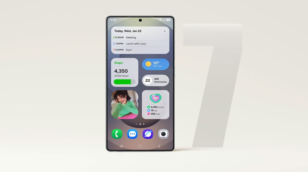 رابط کاربری One UI 7