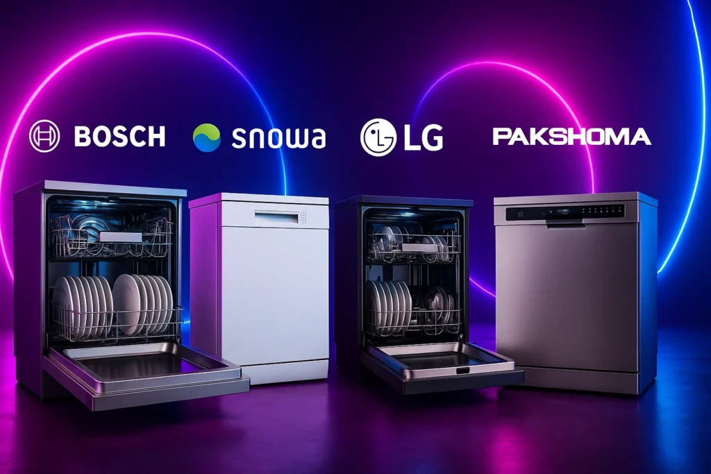 تصویری از ماشین ظرفشویی ایرانی و خارجی