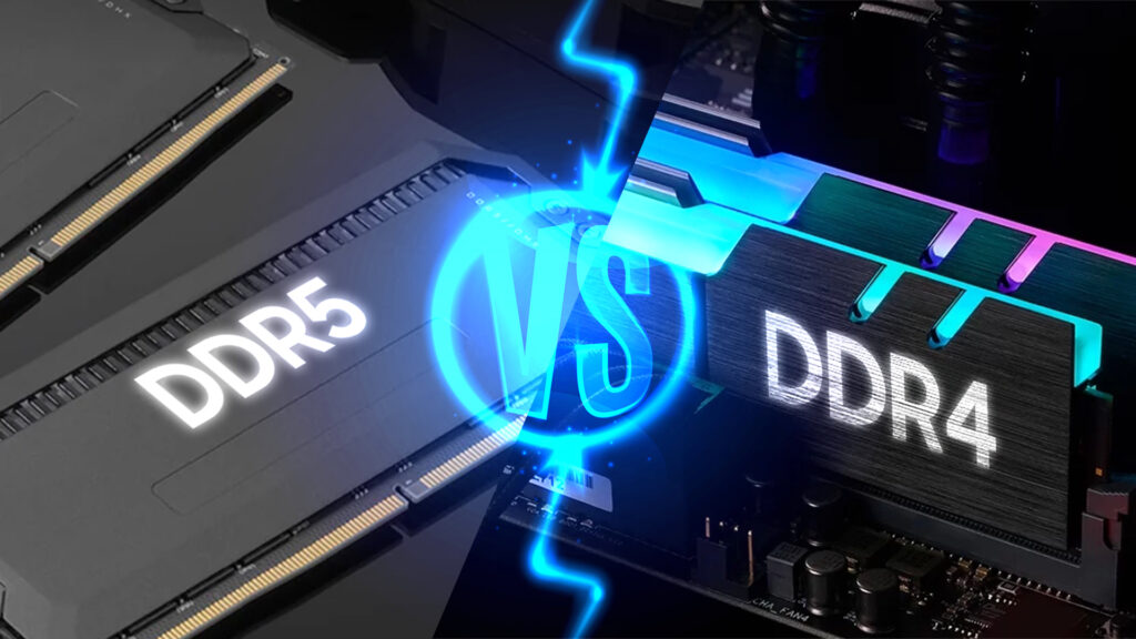 مقایسه رم DDR5 با DDR4