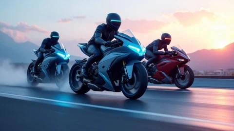 تصویری از قدرتمند ترین موتور سیکلت ها