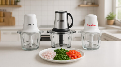 تصویری از سه خردکن برقی در کنار هم