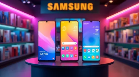 تصویری از بهترین گوشی میان رده سامسونگ