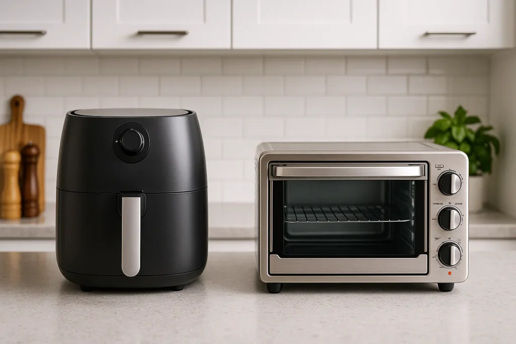 تصویری از سرخ کن و آون توستر