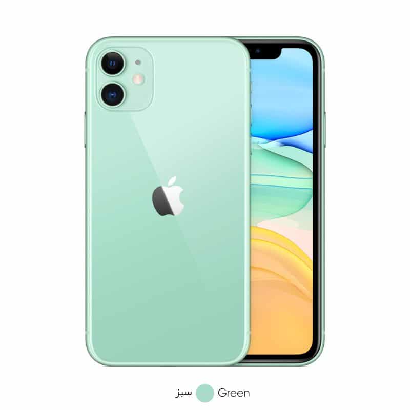 گوشی موبایل اپل مدل iPhone 11 LZA تک سیم‌ کارت ظرفیت 128 گیگابایت و رم 4 گیگابایت