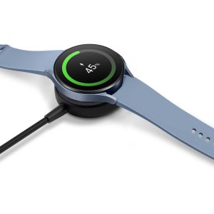 باتری Galaxy watch 5 لیتیوم-یون بوده و ظرفیت آن ۴۱۰ میلی آمپر 