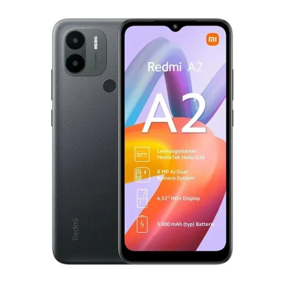 گوشی موبایل شیائومی مدل Redmi A2 Plus مشکی 64 گیگ