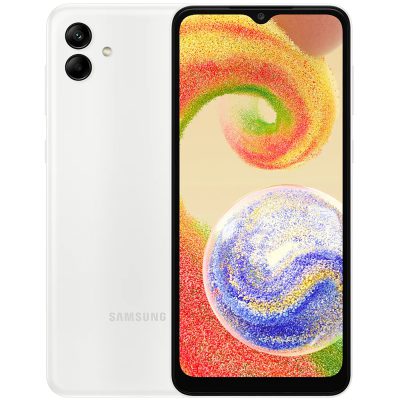 گوشی موبایل سامسونگ Galaxy A04 دو سیم کارت ظرفیت32گیگ سفید