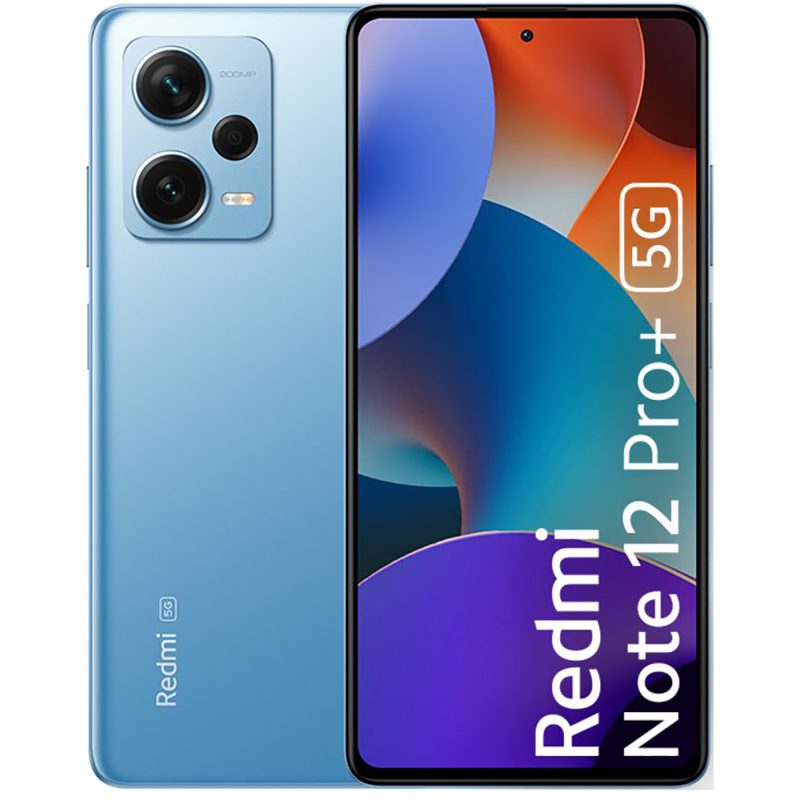 گوشی موبایل شیائومی مدل Redmi Note 12 Pro+ 5G آبی 256