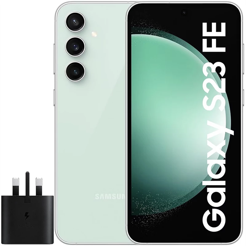 گوشی موبایل سامسونگ مدل Galaxy S23 FE دو سیم کارت ظرفیت ۲۵۶ گیگابایت و رم ۸ گیگابایت به همراه شارژر سامسونگ