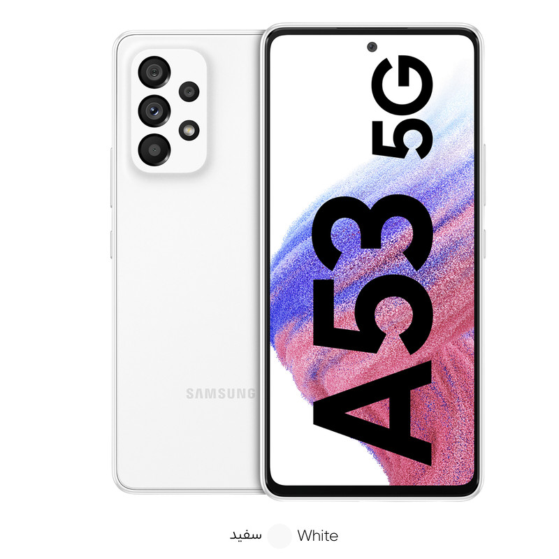 گوشی موبایل سامسونگ مدل GALAXY A53 5G دو سیم کارت ظرفیت ۱۲۸ گیگابایت و رم ۸ گیگابایت