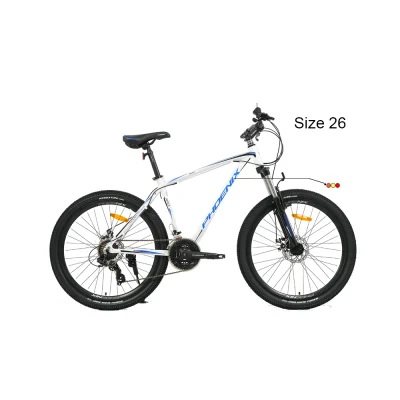 دوچرخه زمردکویر مدل zk200-01(APEX) سایز 26