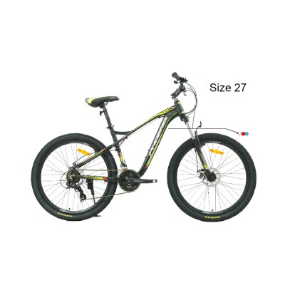 دوچرخه زمردکویر مدل zk200-04(JORDAN) سایز 27