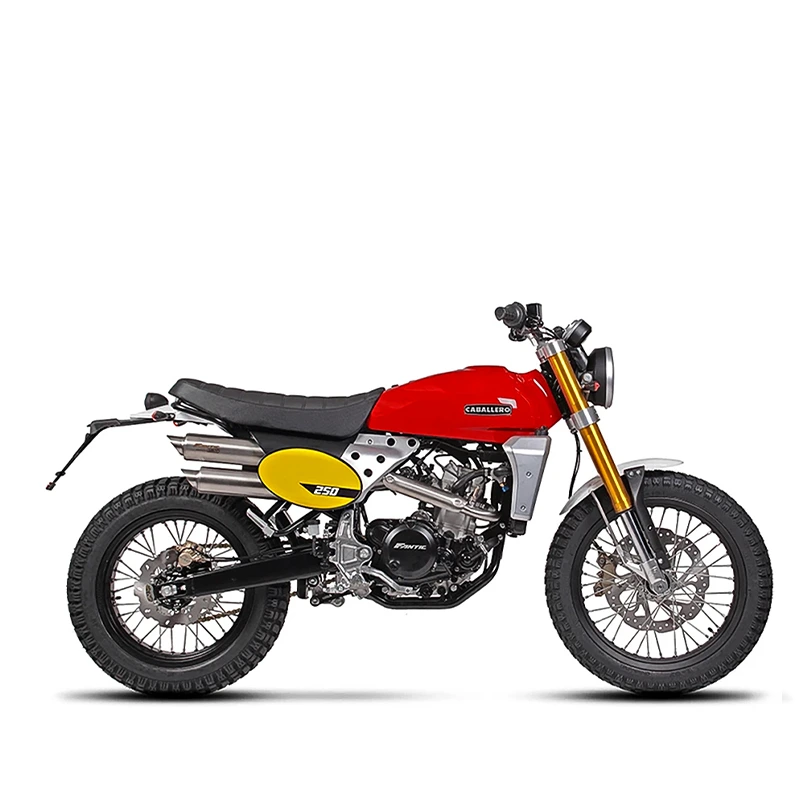 موتور سیکلت بنزینی طرح کابالرو مدل Scrambler 249