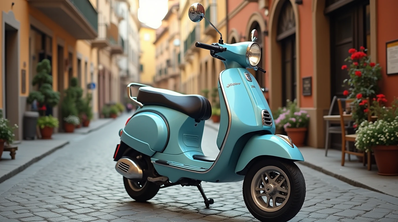 موتور سیکلت برقی Vespa Elettrica