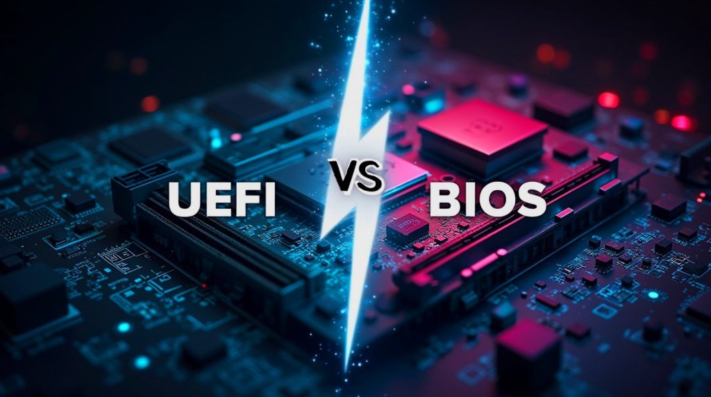 تفاوت‌ بین UEFI و BIOS