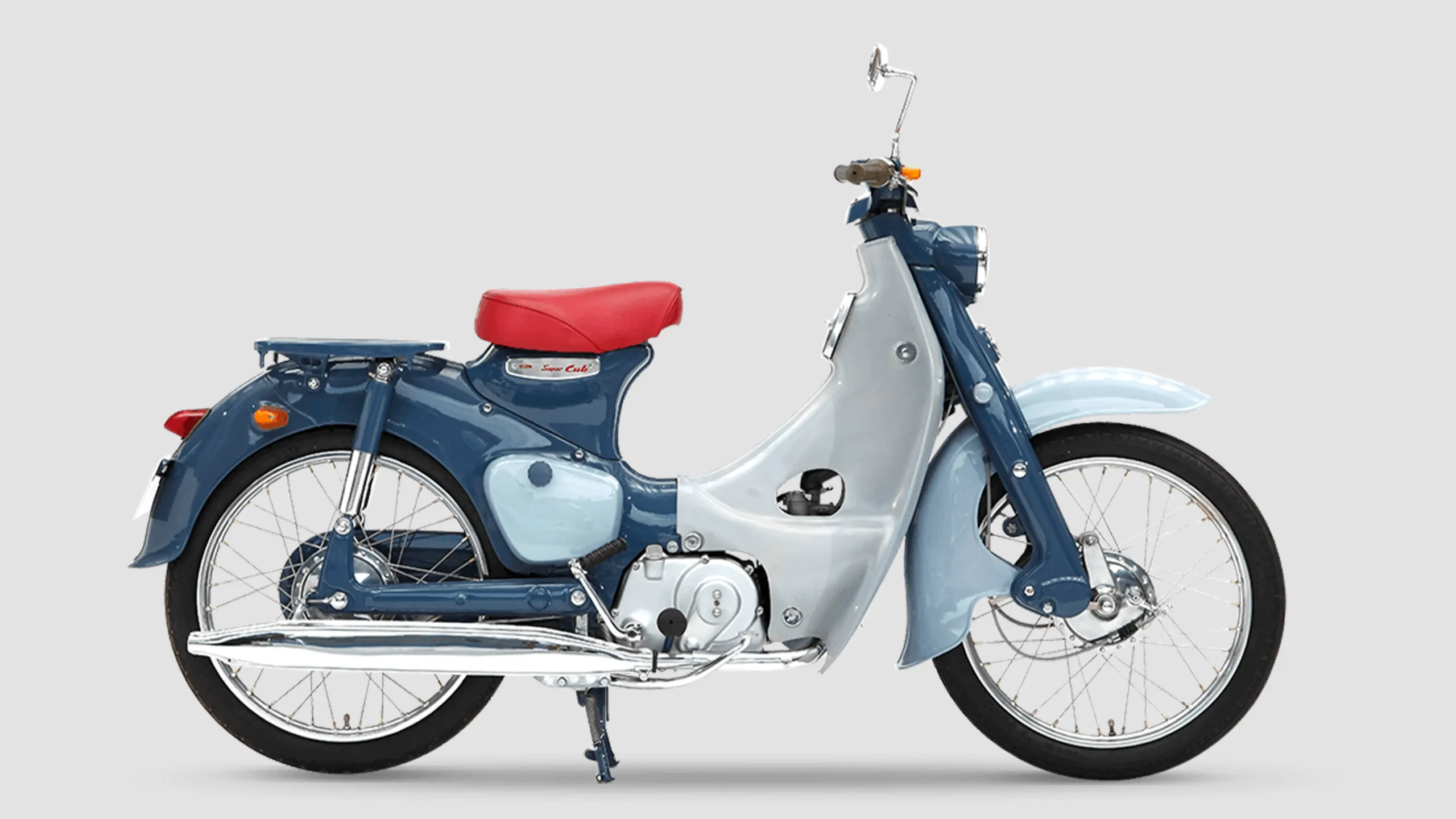 تصویری از موتور سیکلت Super Cub هوندا