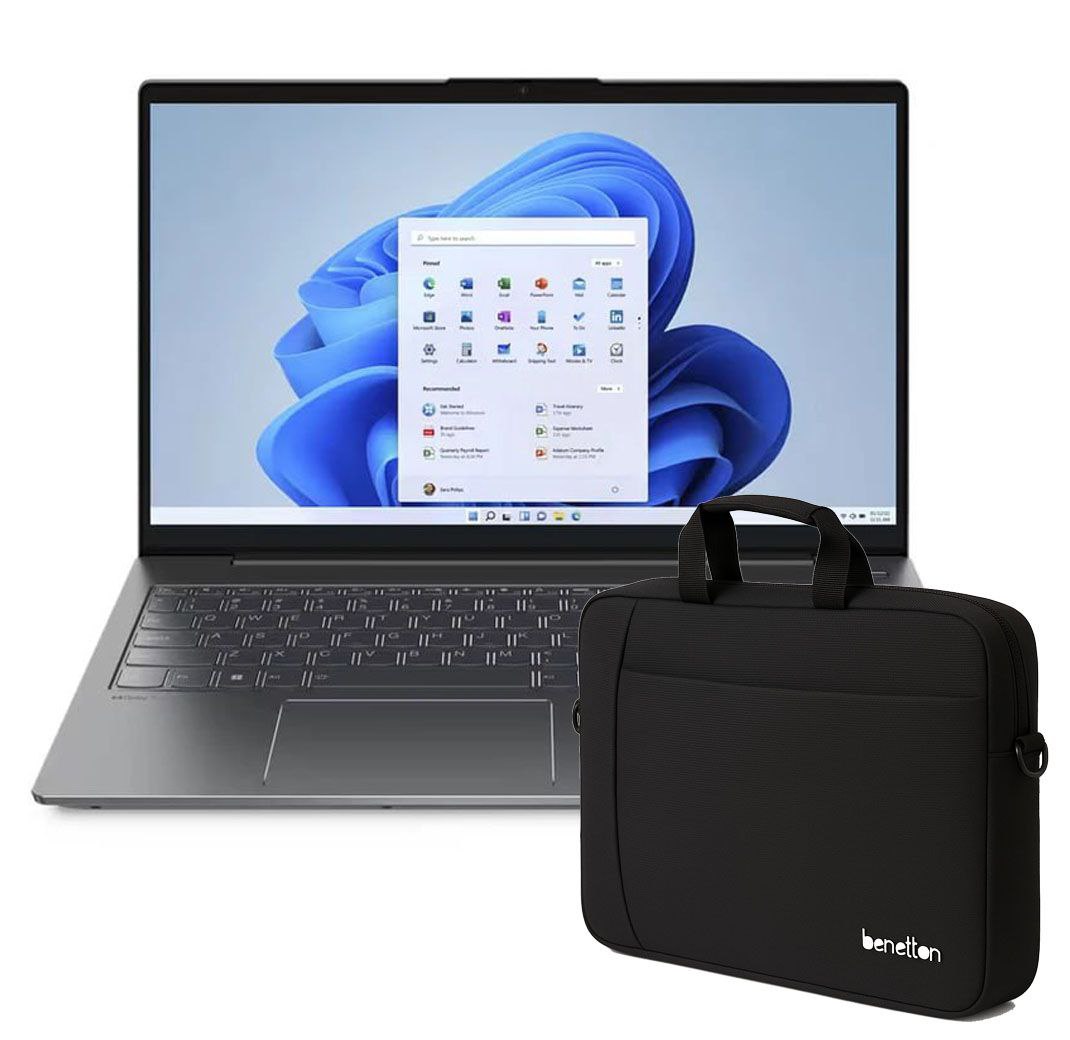 لپ‌تاپ ۱۵.۶ اینچی لنوو مدل Ideapad 5 i5 1235U 16GB 1TSSD MX550 + کیف دستی