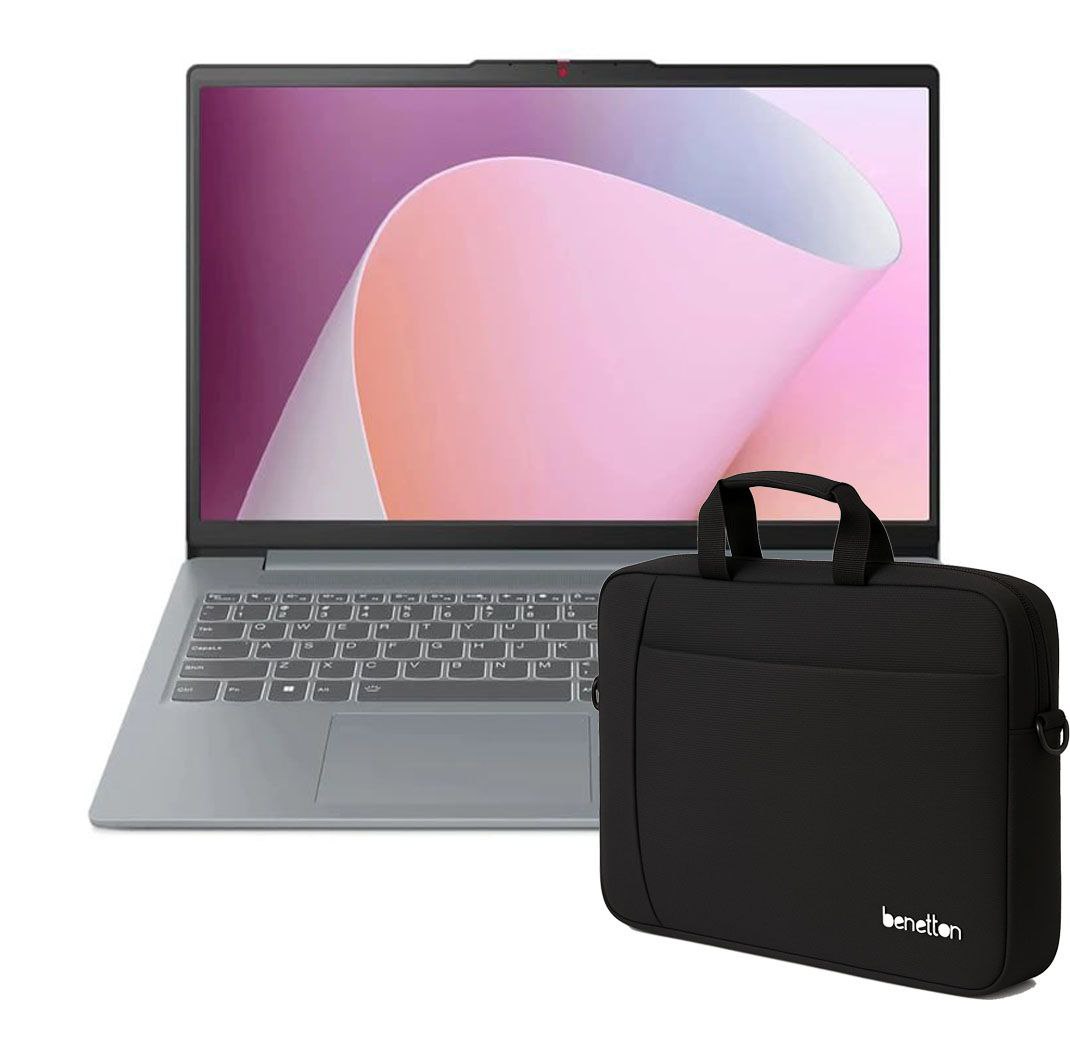 5 مدل از بهترین لپ تاپ های لنوو تا 40 میلیون تومان 1 لپتاپ ۱۵.۶ اینچی لنوو مدل Ideapad Slim 3 i7 13620H 16GB 512SSD + کیف دستی