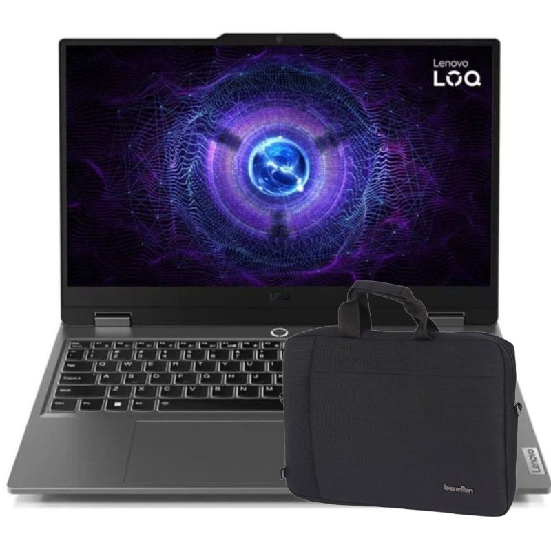 لپ‌تاپ 15.6 اینچی لنوو مدل LOQ15 i7 13650HX 16GB 512SSD 8G RTX4060 + کوله پشتی