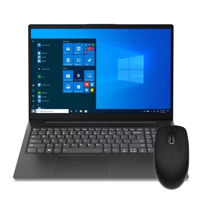 لپ تاپ 15.6 اینچی لنوو مدل V15 G2 به همراه ماوس