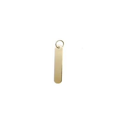 پلاک گردنی طلای کم اجرت سایز 2 (جهت سرمایه گذاری)